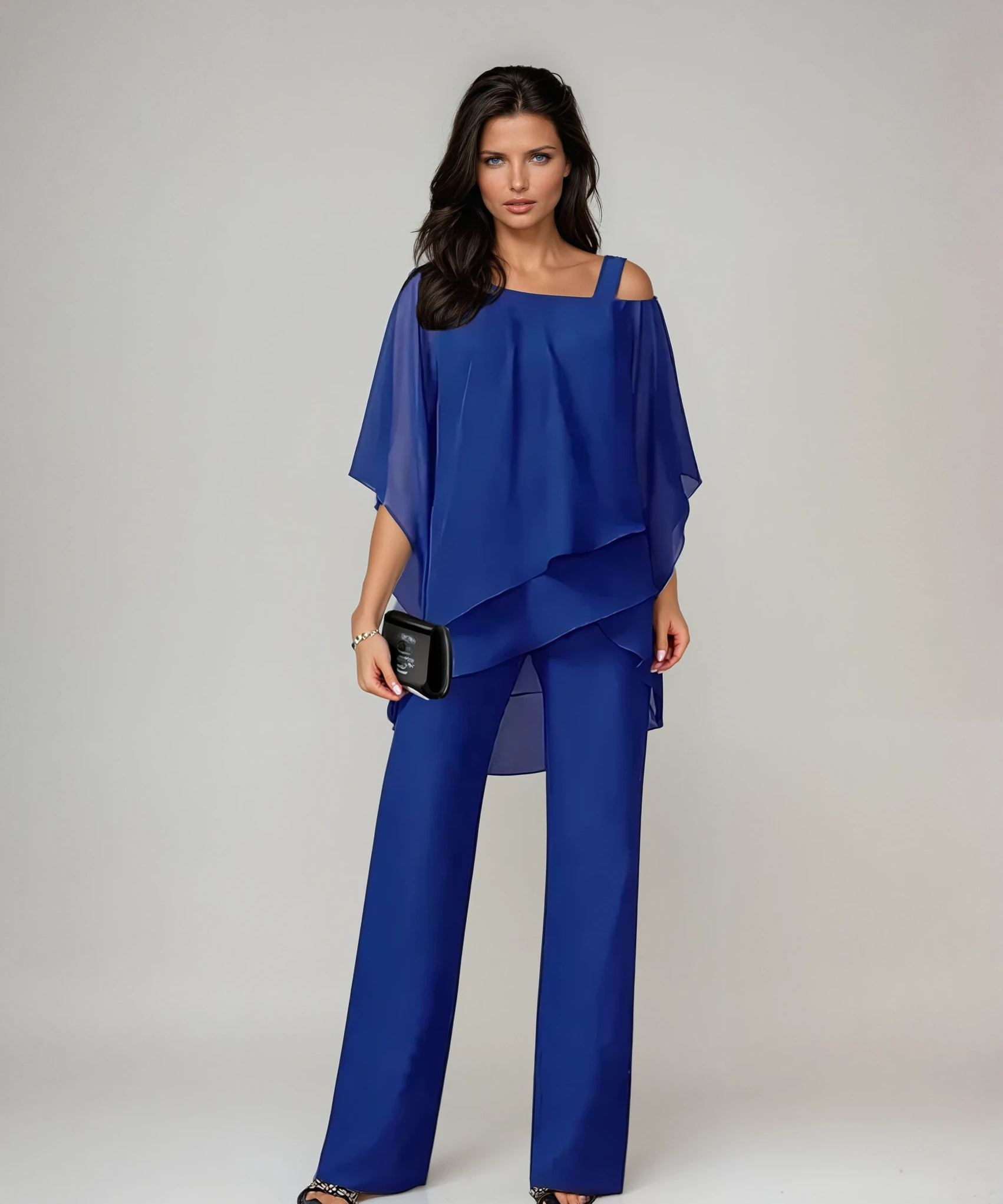 Mariella™ Conjunto de Duas Peças com Camadas