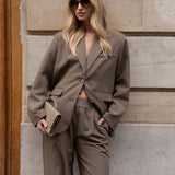 Blazer Khaki Rechte O&K Detail