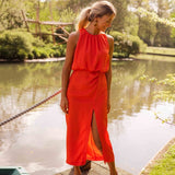 Leona™ | Elegante vestido midi de verão