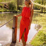 Leona™ | Elegante vestido midi de verão