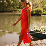 Leona™ | Elegante vestido midi de verão