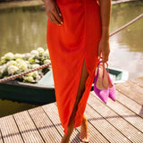 Leona™ | Elegante vestido midi de verão