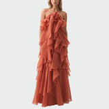 Květoslava - Vestido Maxi Luxuoso