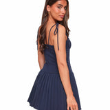 Corset Marinho Petite - Vestido