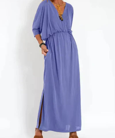ISABELLA | Vestido longo fluido com estilo único para qualquer ocasião