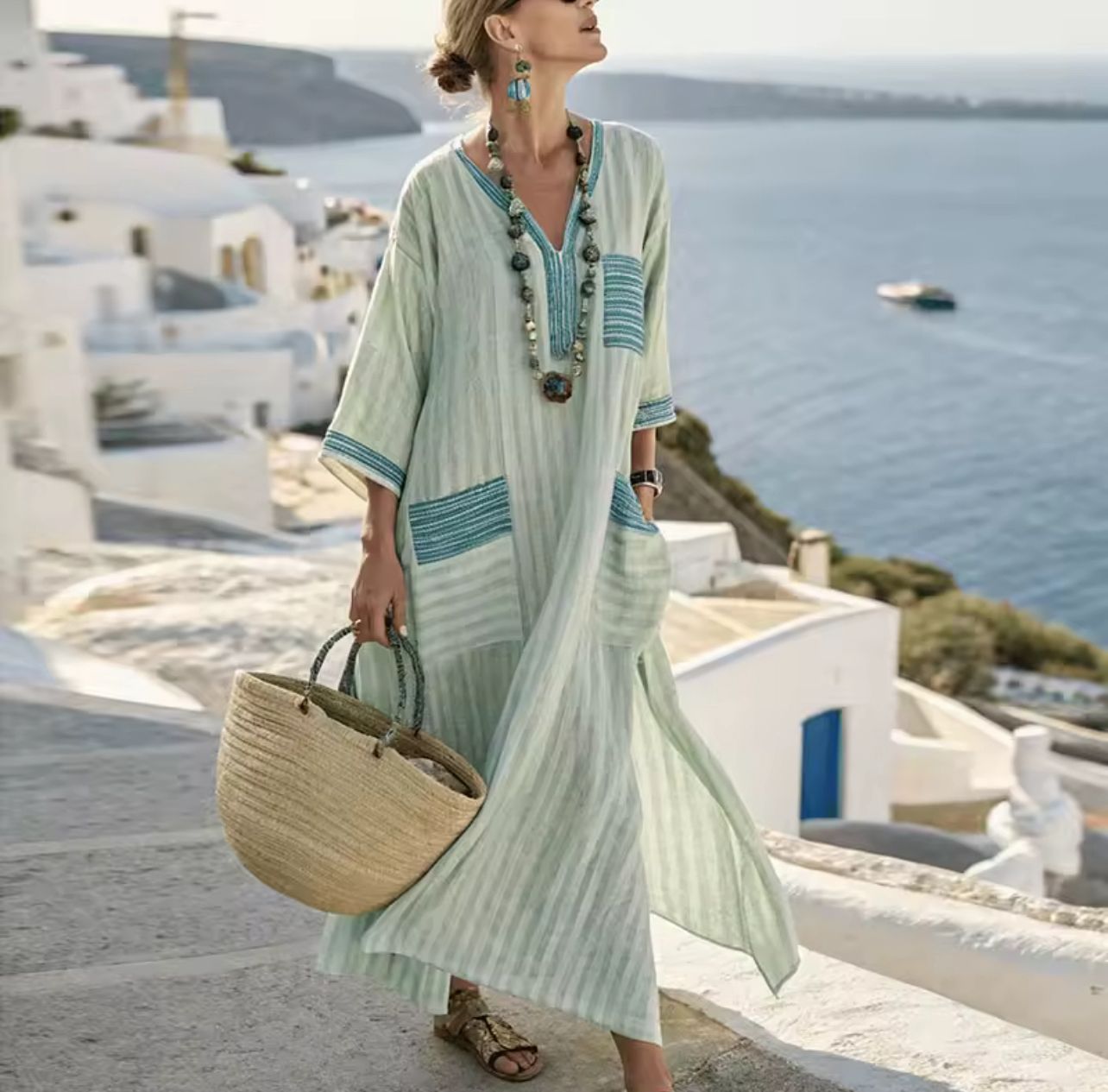 Bárbara - Vestido de Praia Gracioso