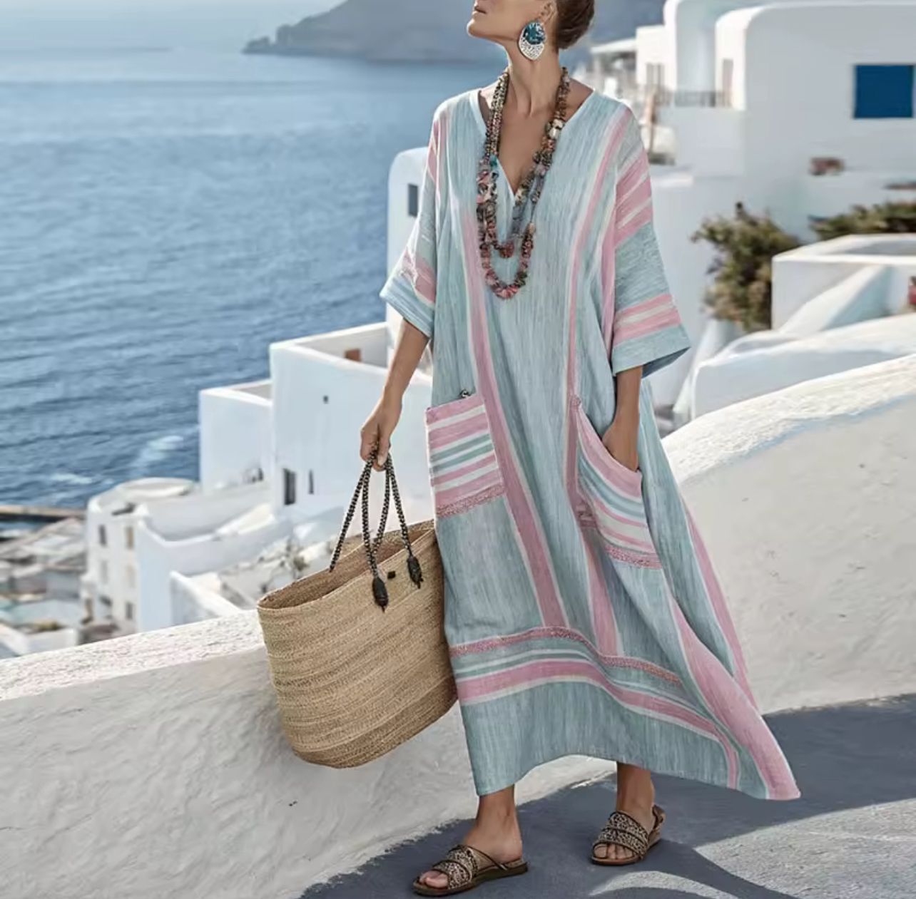 Bárbara - Vestido de Praia Gracioso