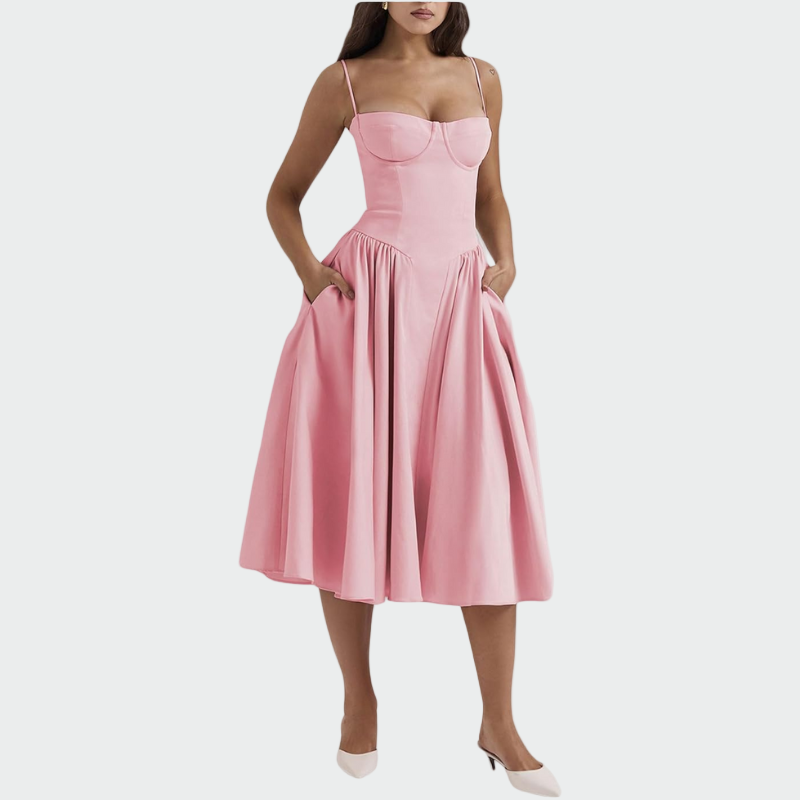 Jaroslava – Vestido Elegante Feminino