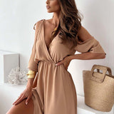 Fleur™ | Elegante Maxi-vestido com Fenda