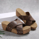 Oakley – Sandálias Wedge Boho
