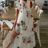 Luna | Vestido Midi de Estilo Boho Sem Esforço