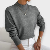 Erika | Pullover Elegante e Confortável com Gola Alta