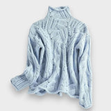 Kensia – Pullover de Cashmere com Ponto de Corda