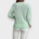 Aurelia | Pullover de Malha Luxuoso