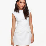 Vestido Branco Acessível SS