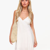 Vestido Linho Básico Branco