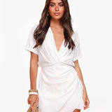 Vestido Linho Branco SS