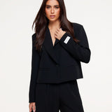 Blazer Cropped Preto
